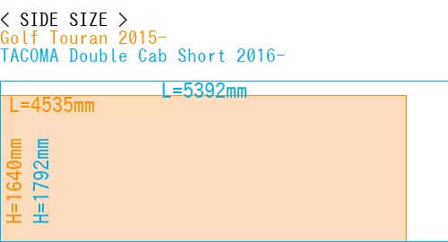 #Golf Touran 2015- + TACOMA Double Cab Short 2016-